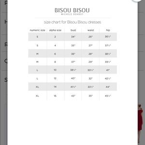 bisou bisou dresses date night dress poshmark bisou bisou size chart